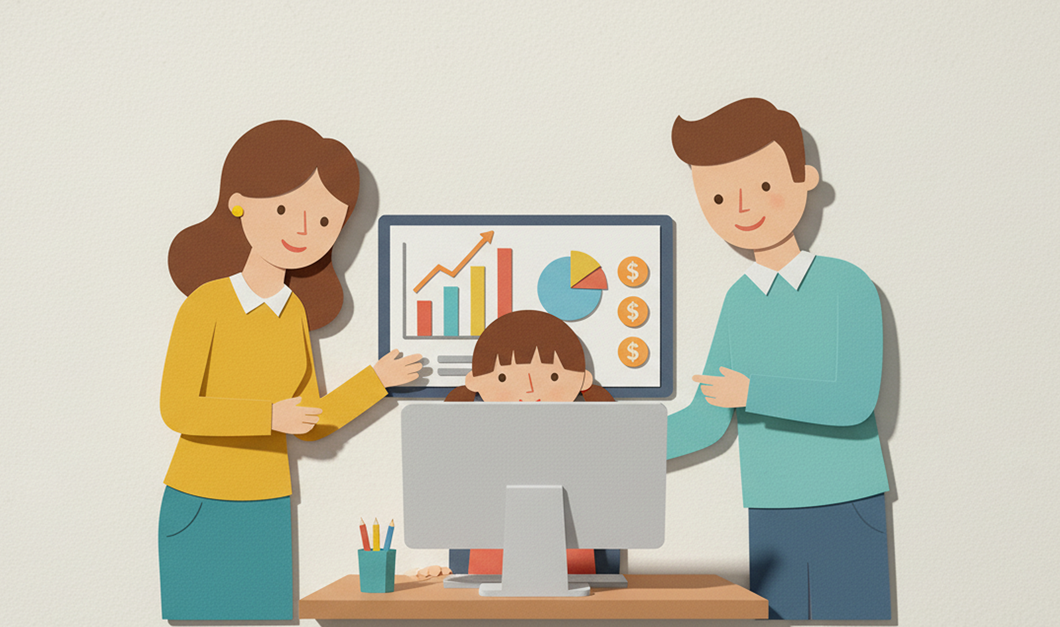 Multi-Parent Sharing: Collaborative Financial Education for Modern Families